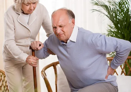 Chiropractic Jacksonville FL Elderly Man Lower Back Pain